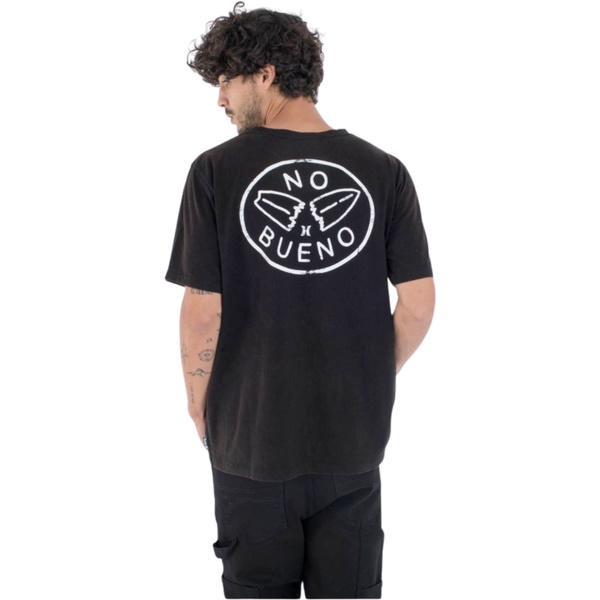 2026 Hurley M&auml;nner Sider BP Kurzarm-T-Shirt MTSEU00025 - Black